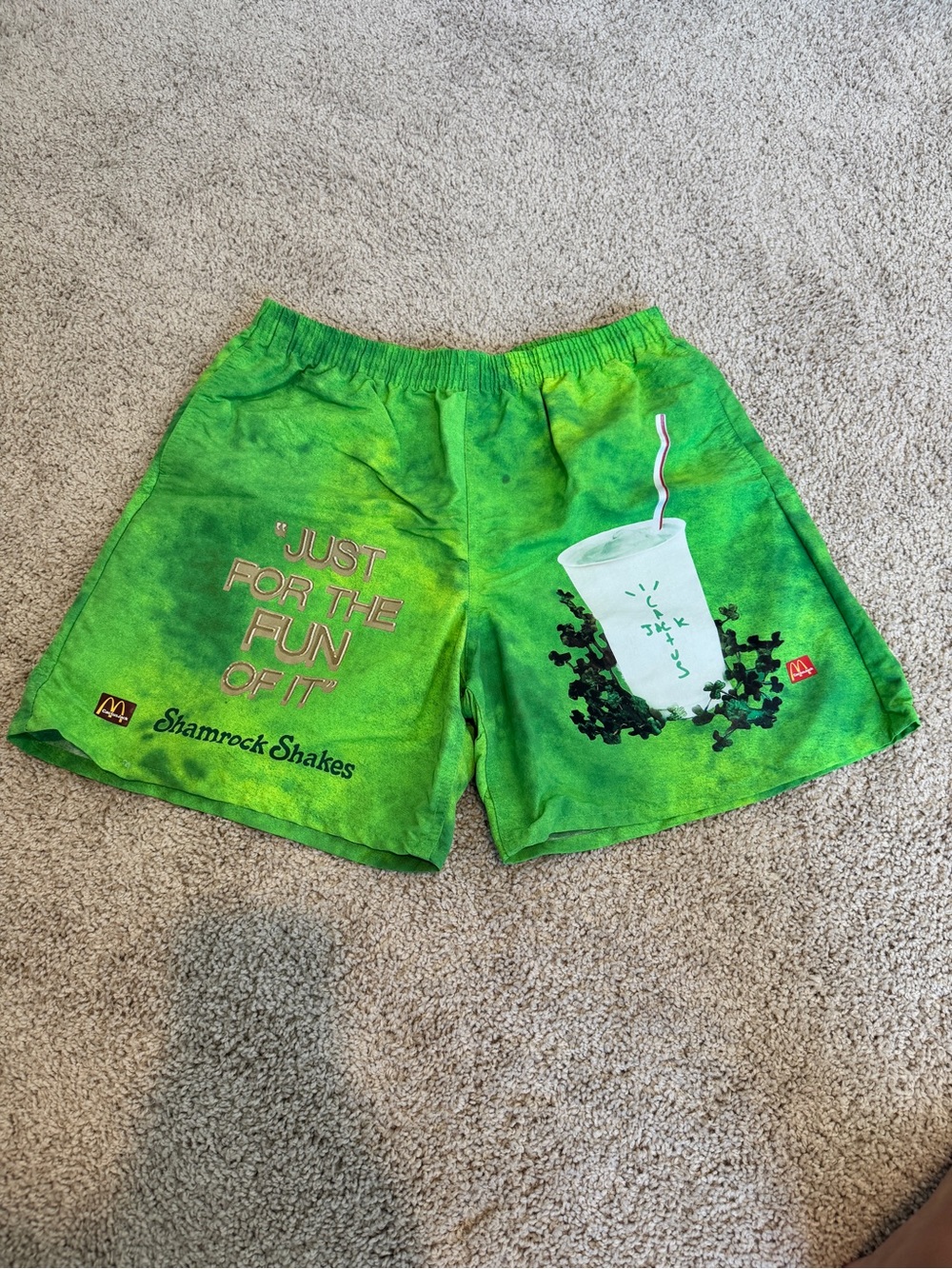 Cactus Jack by Travis Scott x McDonald’s Shamrock Shakes